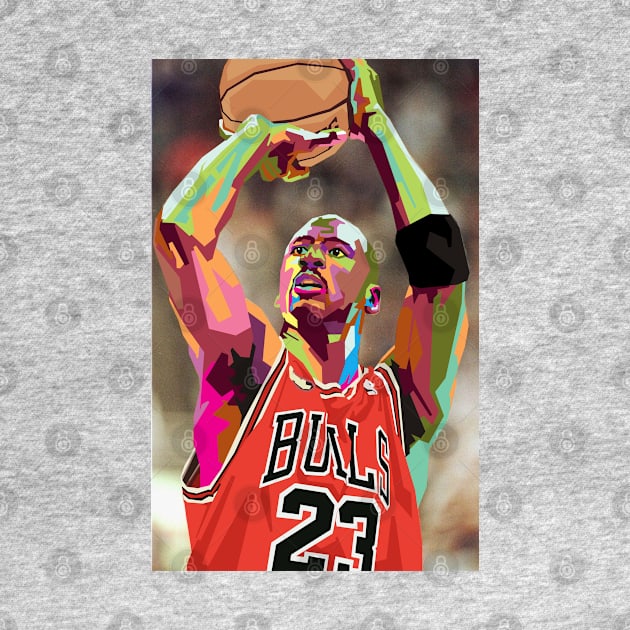 michael jordan by rifaisetyo